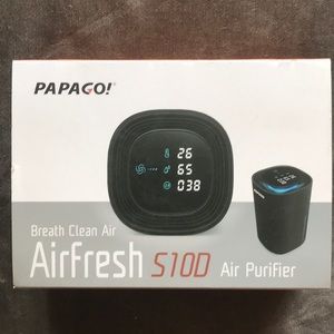 Papago! AirFresh S10D air purifier - New in box!